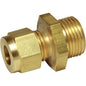 Male Parallel Stud Coupling 5/16in Tube x 3/8in BSP  1-13130
