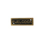 AG Fuel Cock Name Plate Brass