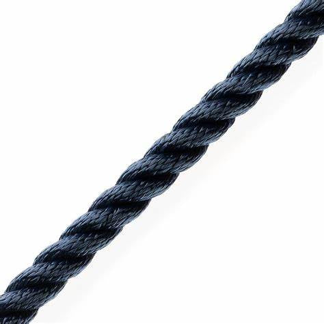 Marlow 3 Strand Polyester 10mm Navy PER METRE  AA0168/1