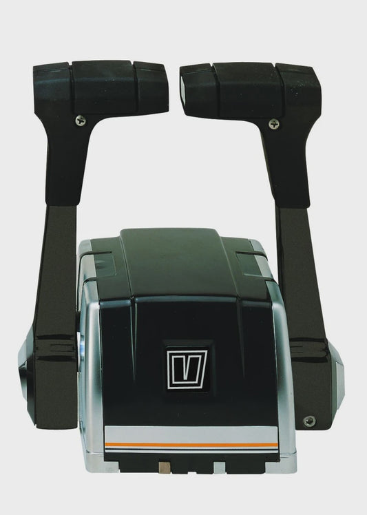 Twin lever remote control, top mounting, synthetic handles and housing (excl. Neutral safety switch)  AFSTTOPT
