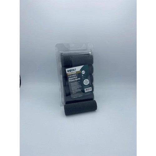 Black Concave 4" Roller (10 Pack)