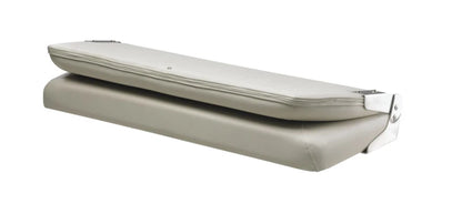 FIRST CLASS Deluxe folding bench seat, grey white with cobalt blue seams  DCHFSW