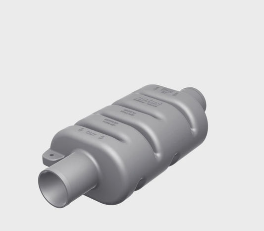 VETUS plastic muffler type MP45
