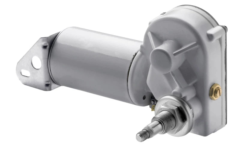 Wiper motor 12V, 50 mm shaft with DIN tapered end, self-parking, 2 speed  DIN1250