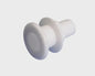Thru-hull, Delrin, G1 1/2in, for hose Ã˜ 38 mm