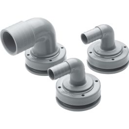 Hose connection, 19 mm, right angle, for flexible tanks  FT19B