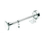 Single trumpet horn, 12 V, stainless steel, high pitch