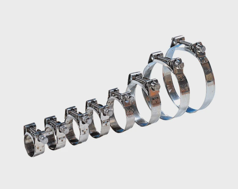 Hose clamp Heavy Duty D 63-68 mm, (AISI 304) (price per clamp)  HCHDS063