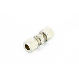 Union coupling 10mm for tube, brass MTC72 /125 /175 /610  HS1022
