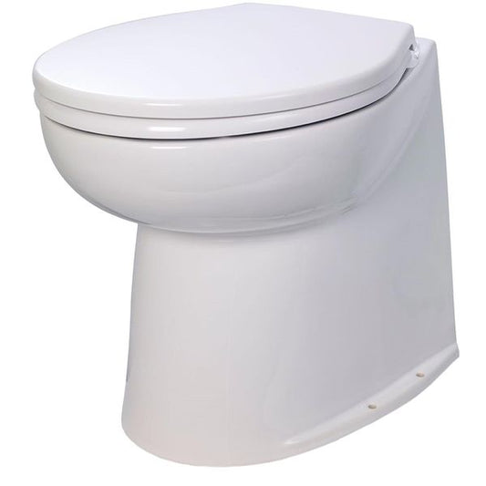 Jabsco Deluxe Flush Toilet with Soft Close Lid (12V / Fresh Water)  58040-3012