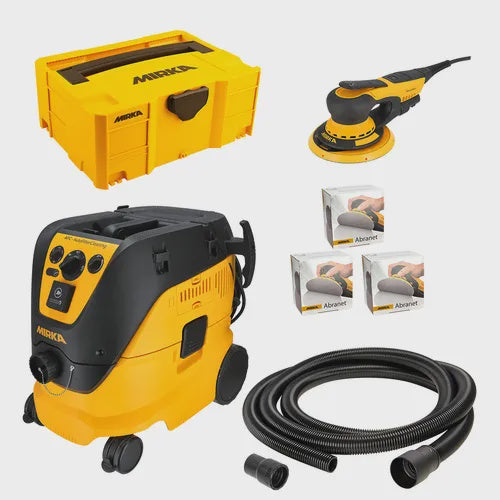 Mirka DEROS II & DE1230M 230V Deco Solution Kit