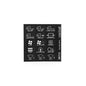 Set name plates np12 for switch panels p6/p8/p12  NP12