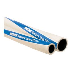 Non permeable SBR sanitation hose 25 mm internal (1in) (coil of 20 m) (price per m)  SAHOSE25