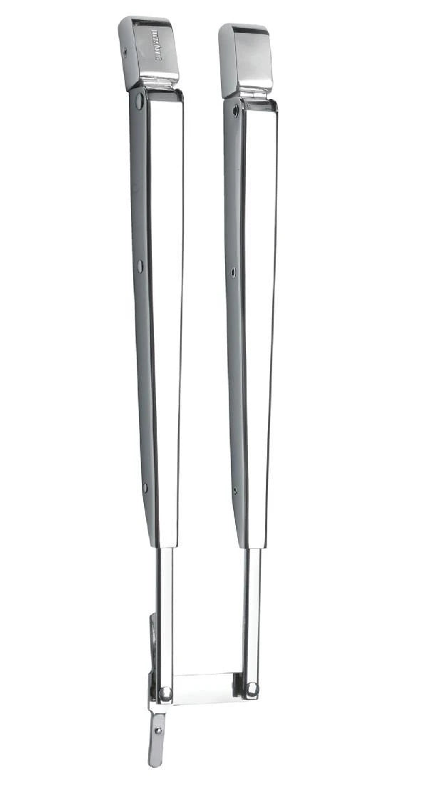 Parallel arm set, stainless steel (AISI 316), L= 308 - 393 mm, complete, with DIN taper (for VETUS type DIN wiper motors  DINSD