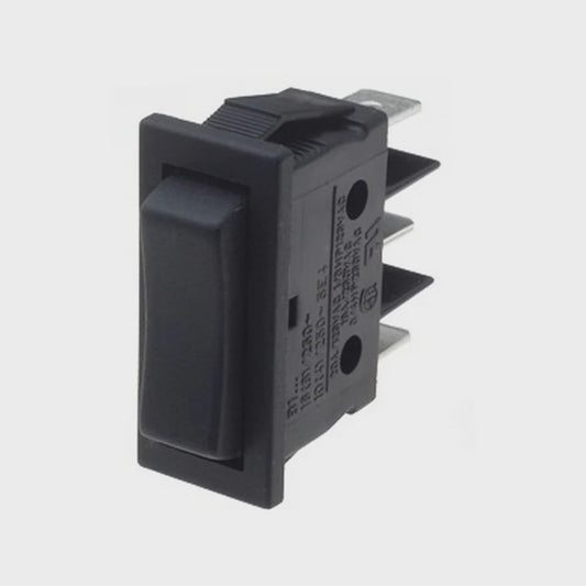 On/Off/On 16A Plastic Rocker Switch
