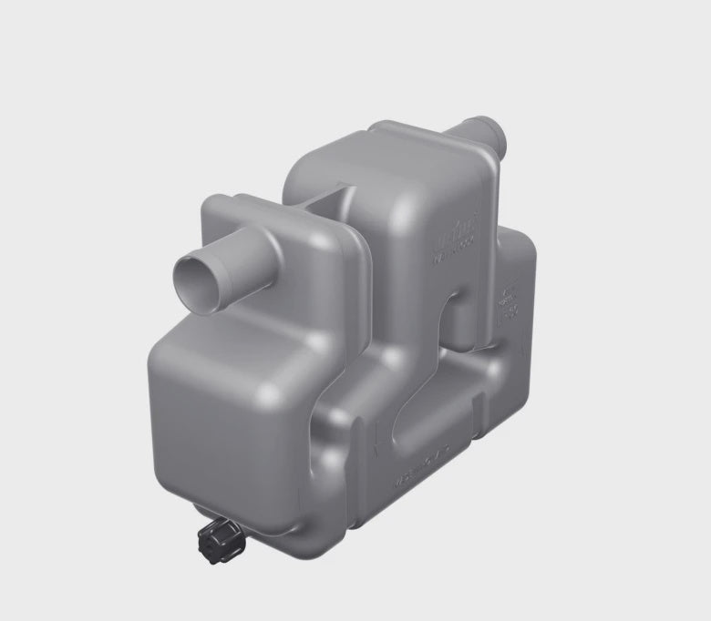 VETUS plastic waterlock type LP30, fixed inlet, 30mm