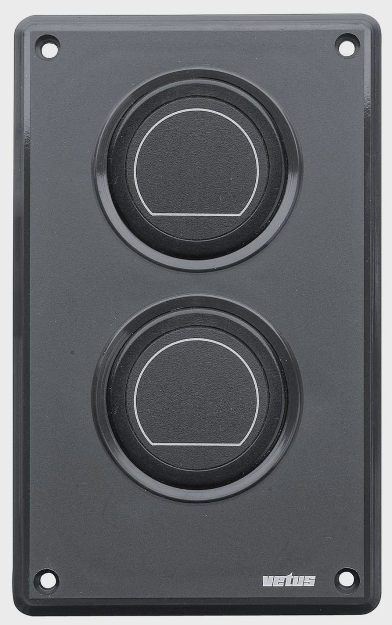 Extension panel for 2 instruments 2in (excl. instruments)  XTPAN252A