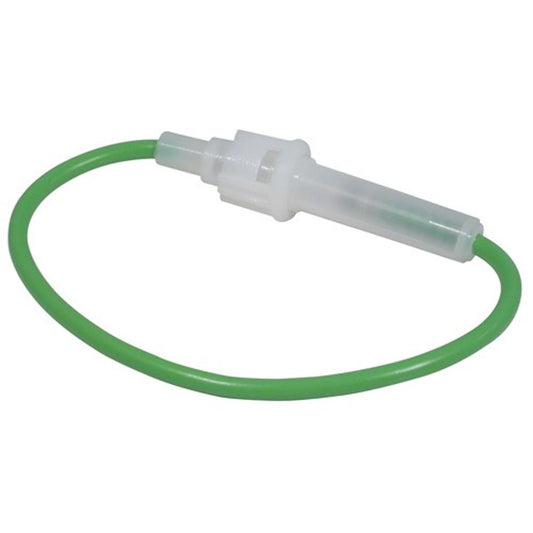 AMC Fuse Holder 17 Amp Green Wire 2mm2 (10)