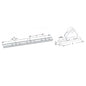 RWO Stainless Steel Track (19mm / 910mm Long)