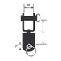 RWO Swivel 5mm Fork & Short Fork