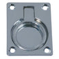 AG Chrome Flush Lifting Ring 63 x 48mm Packaged