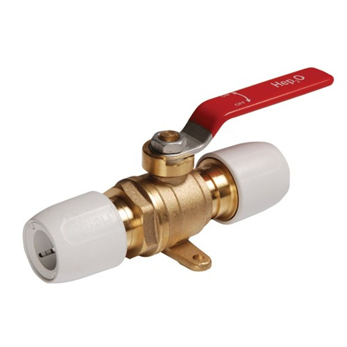 HX22 HEP20 15mm BALL VALVE WHITE  P-51233