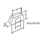 RWO Bullseye 18mm Stainless Steel Ferrule (x2)