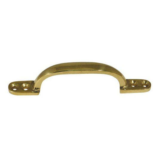 AG Handle Rigid Pull Brass 100mm
