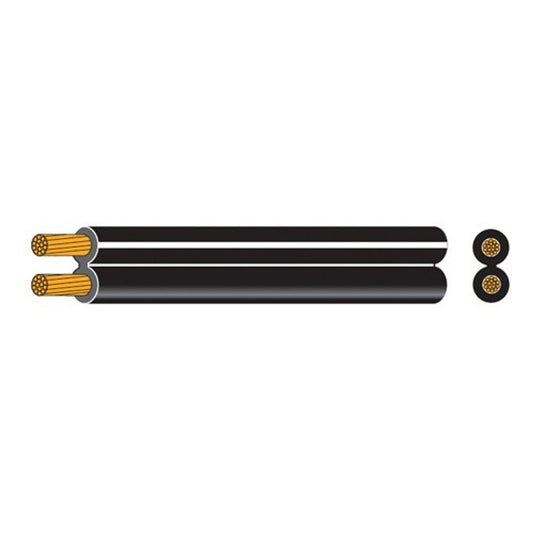 AMC 2 Core 0.38mm2 Speaker Cable 10m Black (10)