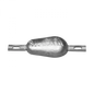 Tecnoseal Hull Anode Bolt On Pear 0.70Kg 140mm Magnesium  00351/1MG