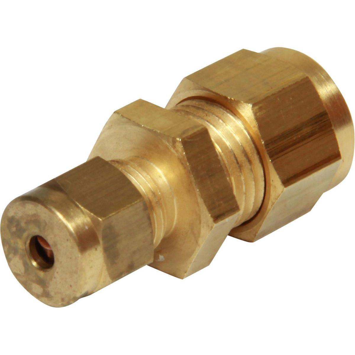 Unequal Straight Compression Coupling 1/4in x 1/8in  1-12065