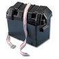 Trem Medium Black Battery Box with Strap 185 x 355 x 263mm High