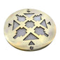 AG 5â€ Circular Brass Vent + Mesh