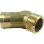 DZR 45deg CONNECTOR 1inBSP- 1 1/4in HOSE  1-76813