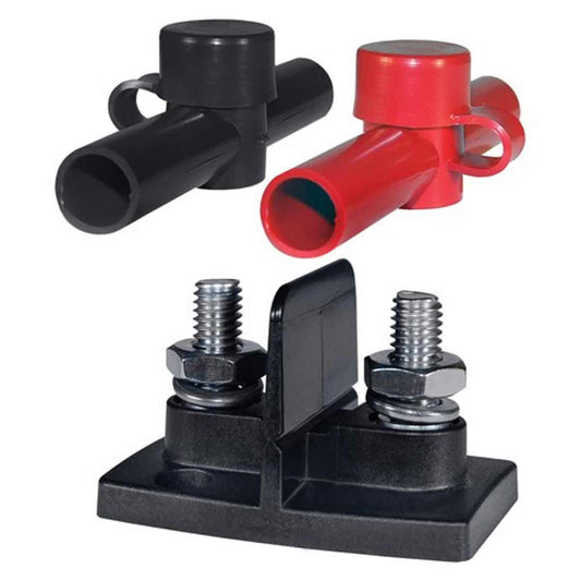 Blue Sea Dual Power Post 1x 5/16" + 1x 3/8" Stud