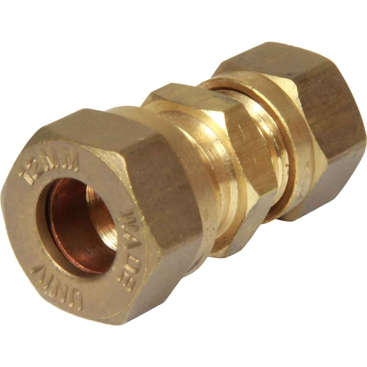 Unequal Straight Compression Coupling 12mm x 10mm  1-21650