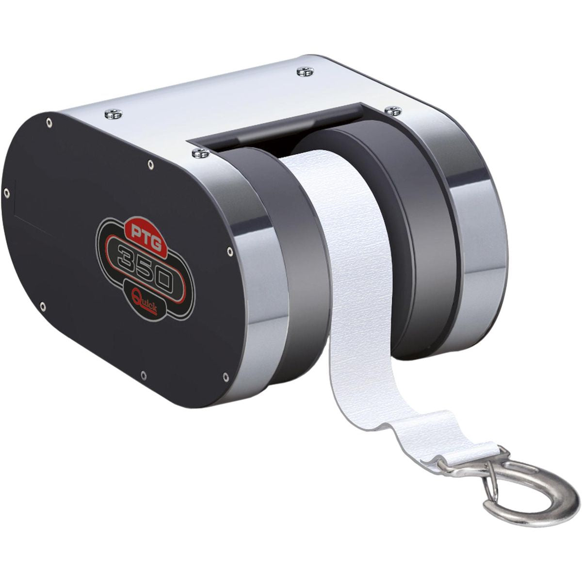 Quick PTG350 Capstan with Strap Roller (Horizontal / 150W / 12V)