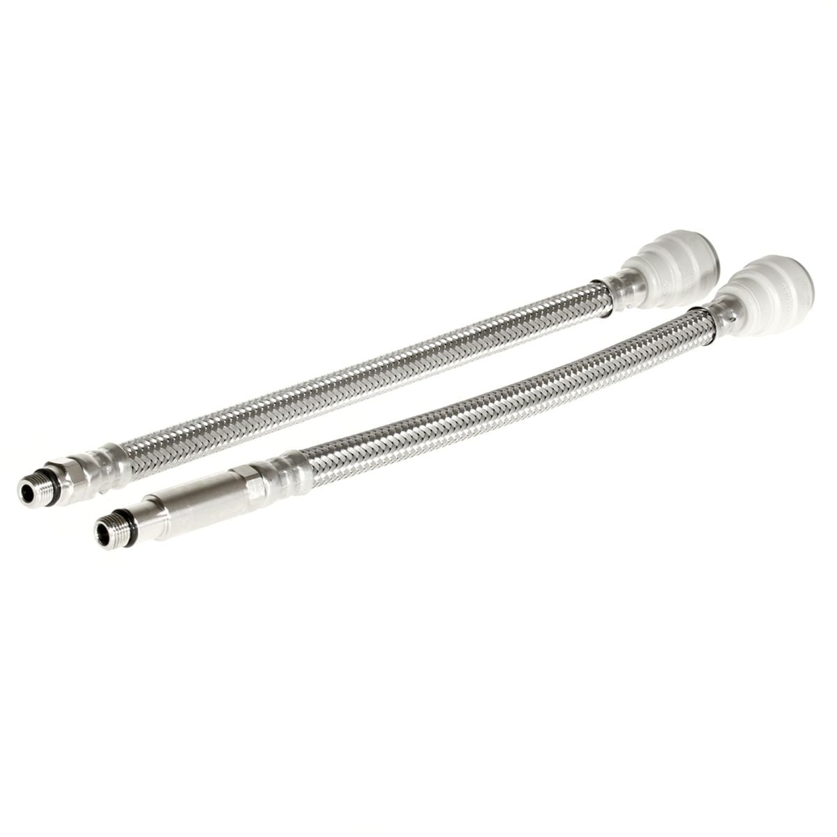 JG Speedfit Monoblock Mixer Braided Hose x 2 (15mm x M10 x 300mm)  J80/M10