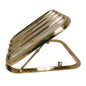 AG Square Hatch with Security Bars Brass Clear