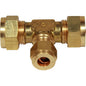Unequal Tee Compression Coupling 3/8in x 3/8in x 5/16in  1-18971