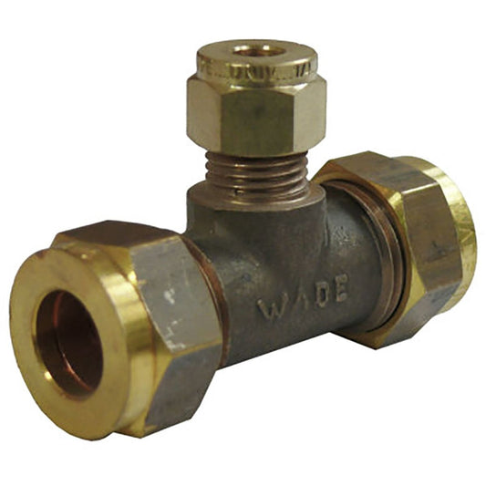 GAS 3/8inCU X 3/8inCU X 5/16inCU UNEQUAL TE  5048/5