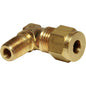 Male Stud Elbow Coupling 1/4in Tube x 1/8in BSPT  1-18520