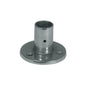 AG Flagpole Socket Chrome 65 x 22mm ID Vertical