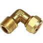 Male Stud Elbow Coupling 1/2in Tube x 1/2in BSPT  1-18600