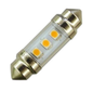 Aten Lighting 3 LED Festoon Bulb 42mm for Navigation Lights Warm White VL-563