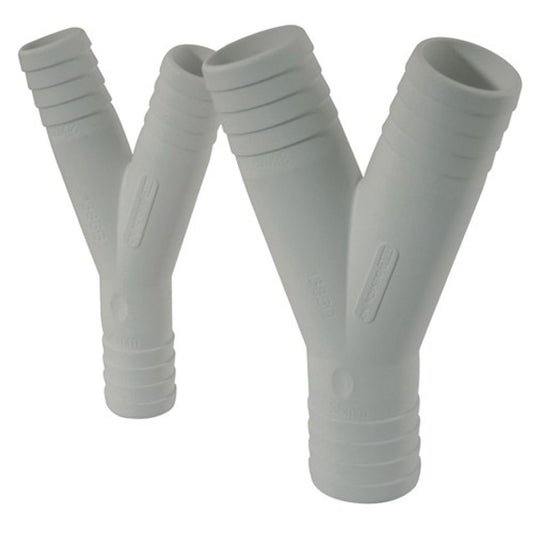 PLASTIC Y CONNECTOR 38x38x38mm HOSE  9-96955