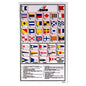 RWO International Codes/ Flag Sticker (x10)