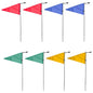 RWO Cruise Burgee 125H x 125Fly x 407mm Staff (x10)
