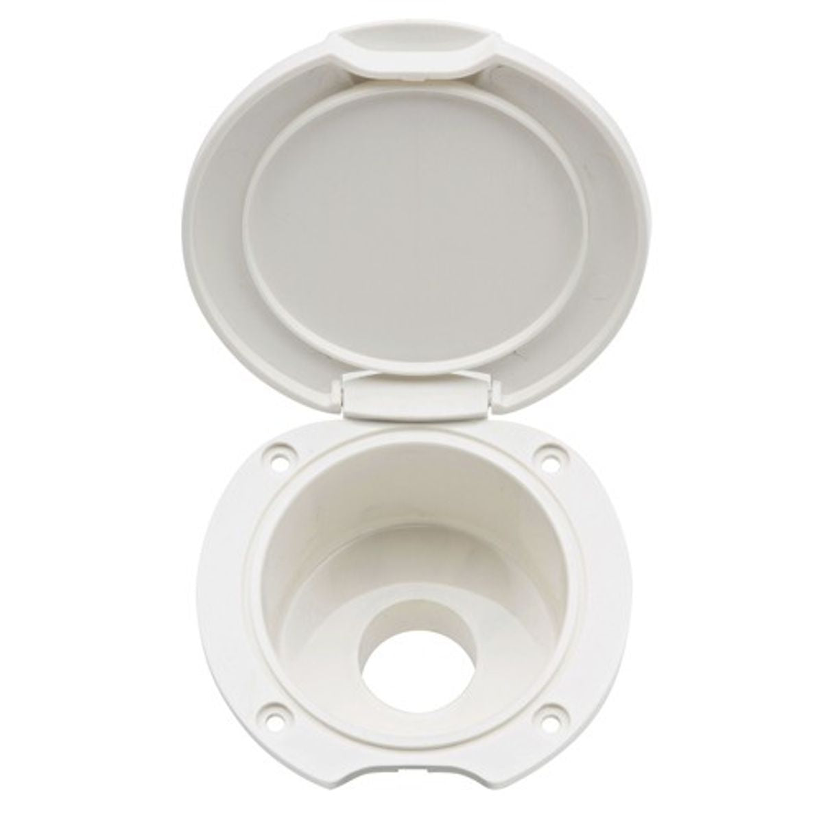 SHOWER HOUSING FOR STRAIGHT HEAD WHITE PLASTIC  9-67211