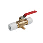 HX22 HEP20 15mm BALL VALVE WHITE  HX22/15W